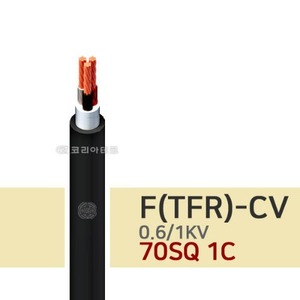 0.6/1KV F-CV 70SQ 1C 전기선/전력케이블/TFR-CV