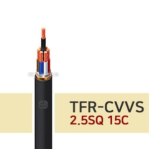 F(TFR)-CVVS 2.5SQ 15C 제어용/정전차폐/CVV-S