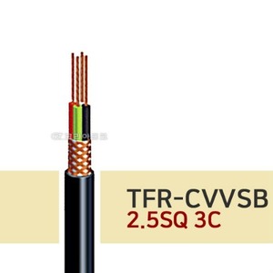 F(TFR)-CVVSB 2.5SQ 3C 제어용/편조차폐/실드타입