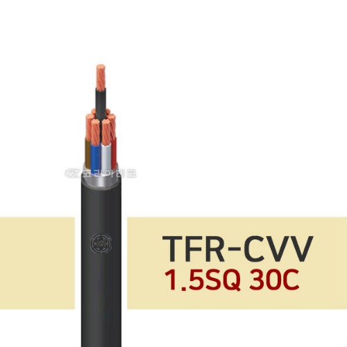 F(TFR)-CVV 1.5SQ 30C 제어용/전기선/CVV전선
