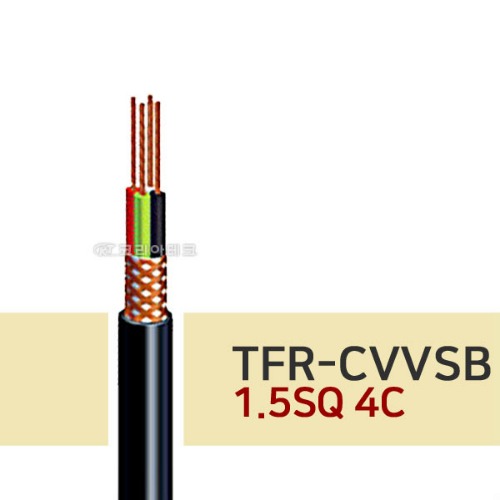 F(TFR)-CVVSB 1.5SQ 4C 제어용/편조차폐/실드타입