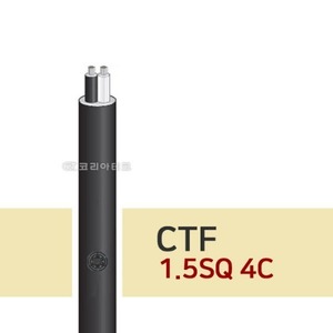CTF 1.5SQ 4C (100m) 고무코드/범용코드/전기선